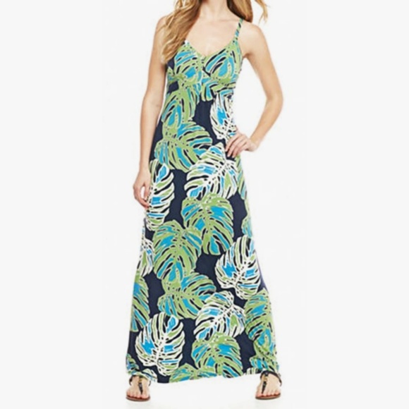 Tommy Bahama Dresses & Skirts - SOLD[XL] Tommy Bahama - Tropical Jungle Maxi Dress